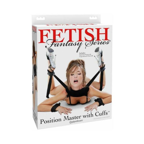 Fetish Fantasy Master de Posición Ajustable con Esposas