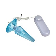 B Yours Basic Anal Pleaser Vibrating Anal Plug Blue