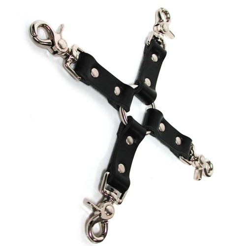 KinkLab Leather Hog Tie (Negro)