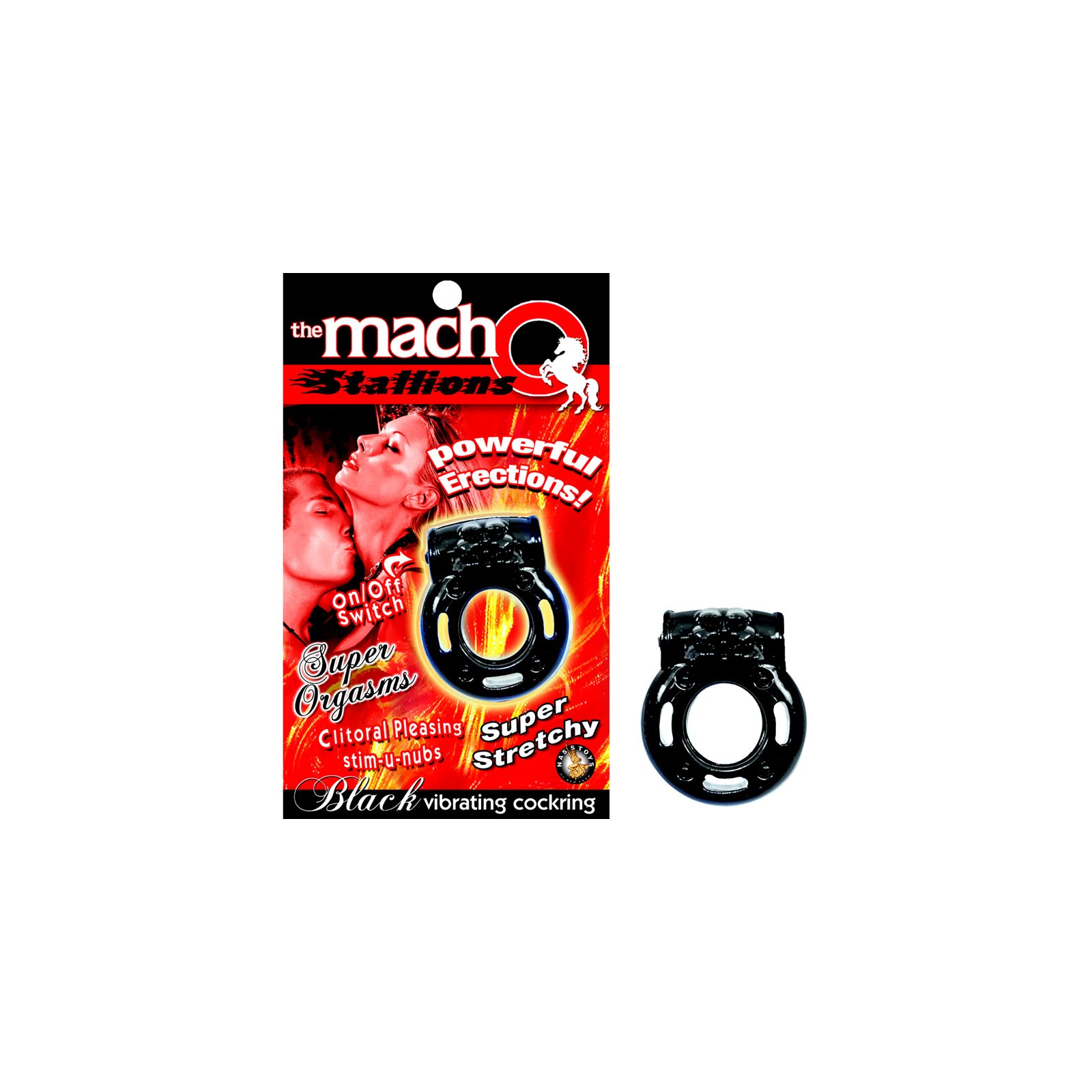 The Macho Stallions Vibrating Cock Ring