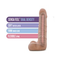 Dildo Posable Suave de Densidad Doble