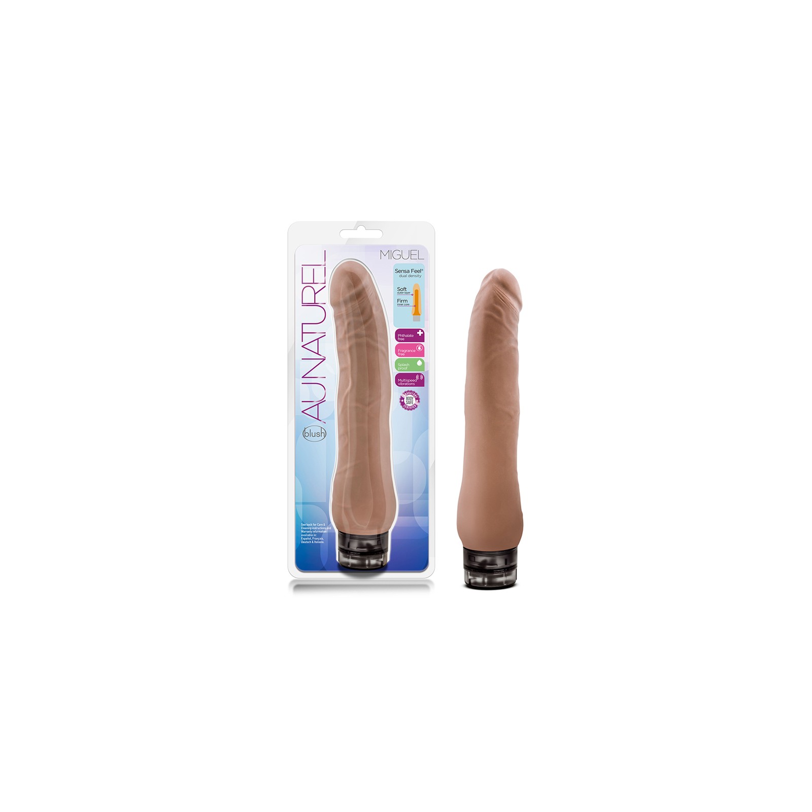 Miguel Dual Density Dildo for Authentic Pleasure