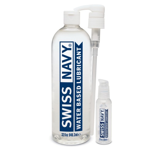 Lubricante a Base de Agua Swiss Navy - 32 oz