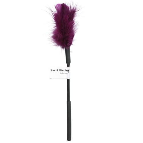 Pluma para Cosquilleo Morada de Sportsheets