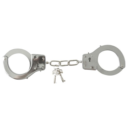 Sportsheets Metal Handcuffs with Quick Release for Couples