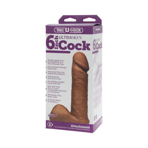 Pene ULTRASKYN de 6 Pulgadas para Placer Realista