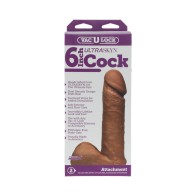 Pene ULTRASKYN de 6 Pulgadas para Placer Realista