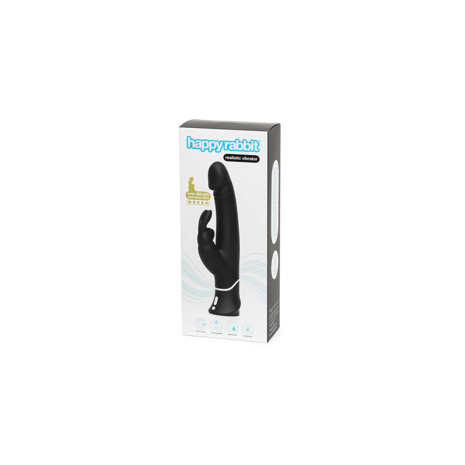 Vibrador Realista Recargable Happy Rabbit