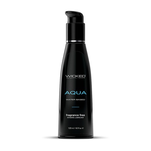 Wicked Aqua 4 oz. Water-Based Lubricant