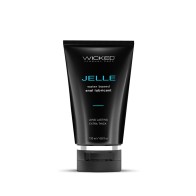 Lubricante Anal a Base de Agua Wicked Jelle 4 oz