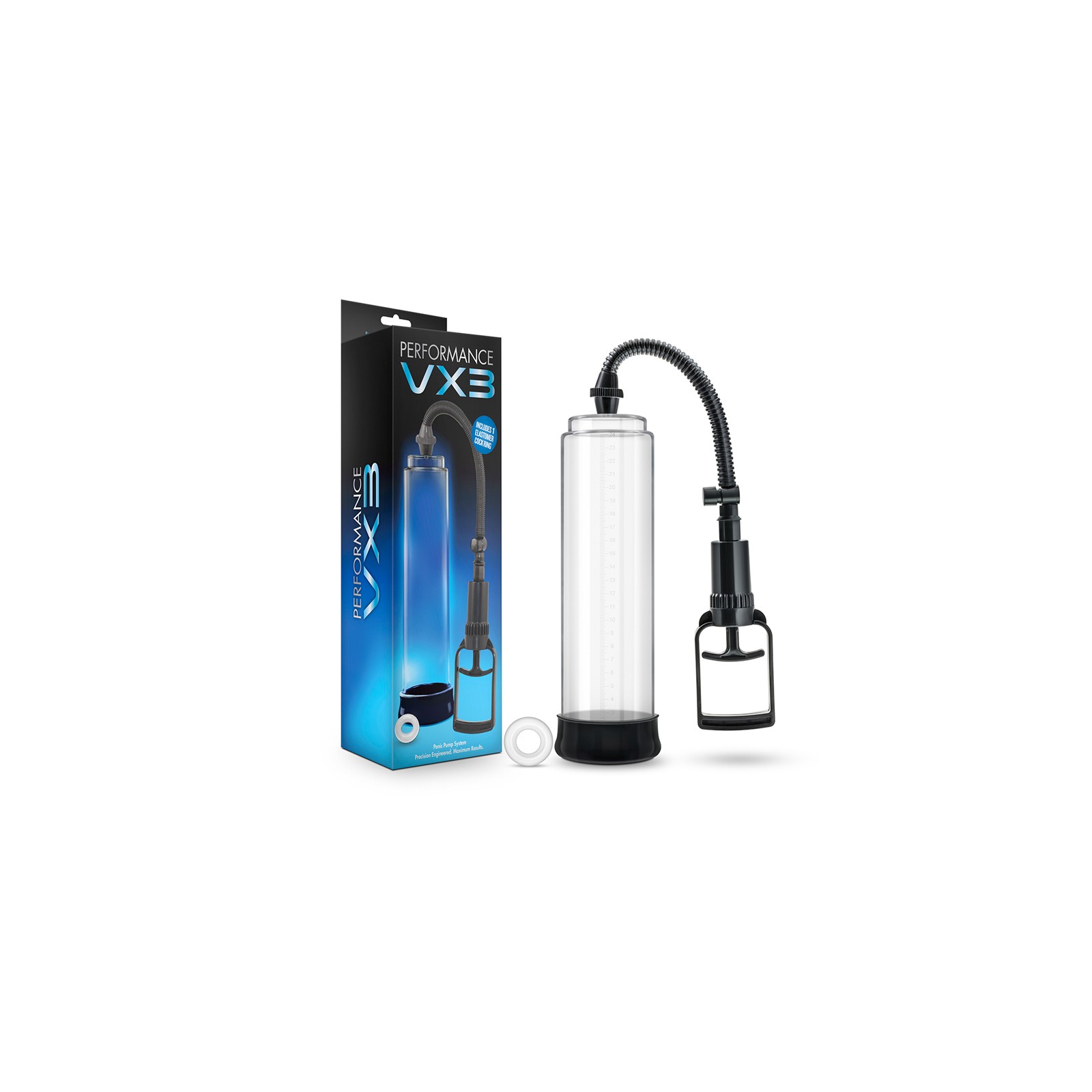 Performance VX3 Male Enhancement Pump System Clear