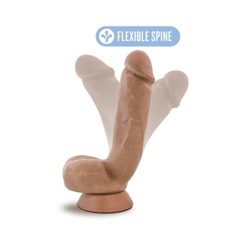 Au Naturel Macho 8.5 in. Posable Dildo