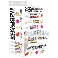 Gel de Arousal Intimo Dickalicious Sabores Variados - Enciende la Pasión