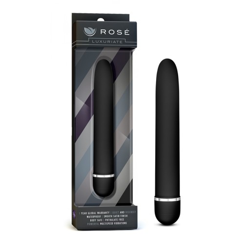 Vibrador Slimline Rose Luxuriate para el Placer