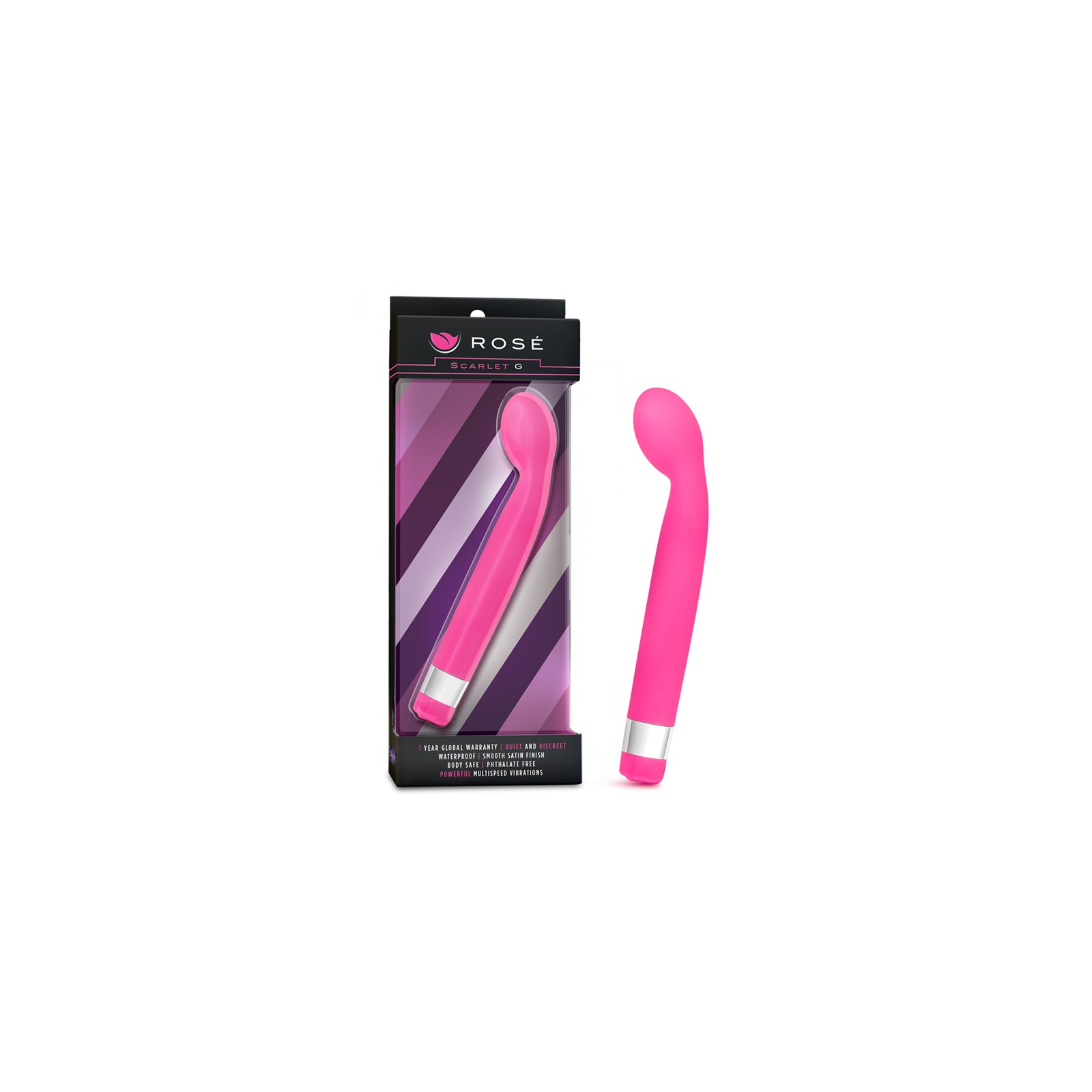 Rose Scarlet G Slimline G-Spot Vibrator - Ultimate Pleasure