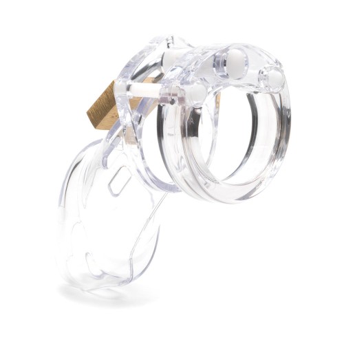 CB-6000 Clear Male Chastity Device for Ultimate Control