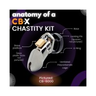 CB-6000 Clear Male Chastity Device for Ultimate Control