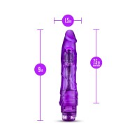 B Yours Vibe 1 - Realistic Vibrating Dildo Purple