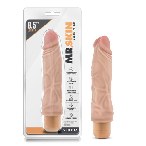 Dr. Skin Vibe 10 Dildo Vibrador Realista