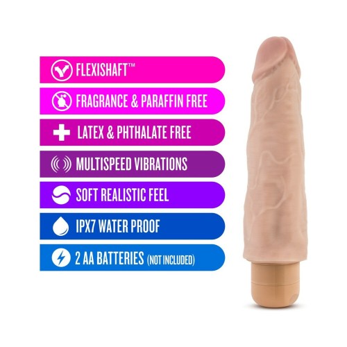 Dr. Skin Vibe 14 Realistic 8 inch Vibrator White