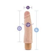 Dr. Skin Vibe 14 Realistic 8 inch Vibrator White