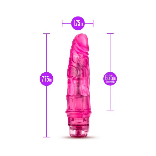 Blush B Yours Vibe 3 Dildo Vibrante Realista Rosa