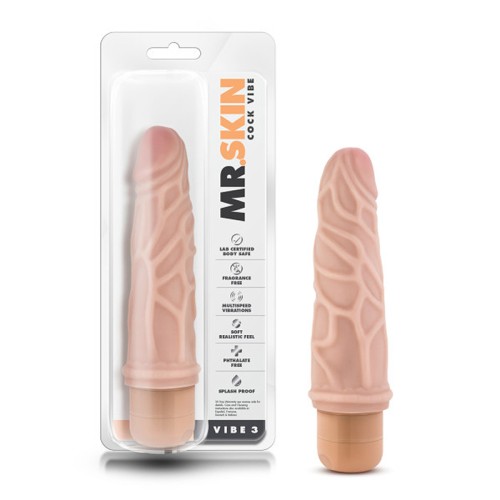 Dildo Vibrador Realista Dr. Skin Vibe 3