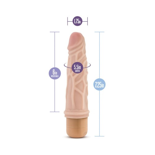 Dr. Skin Vibe 3 Realistic Vibrating Dildo