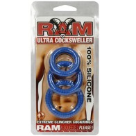 Ram Ultra Silicona Cocksweller - Set de 3 Anillos