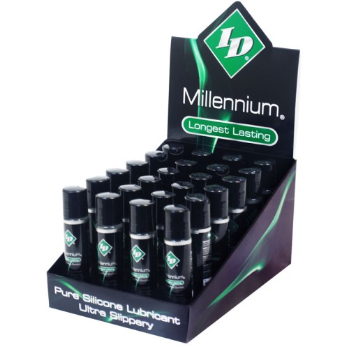 ID Millennium Display de Contador 1 fl oz (24) Lubricante de Silicona