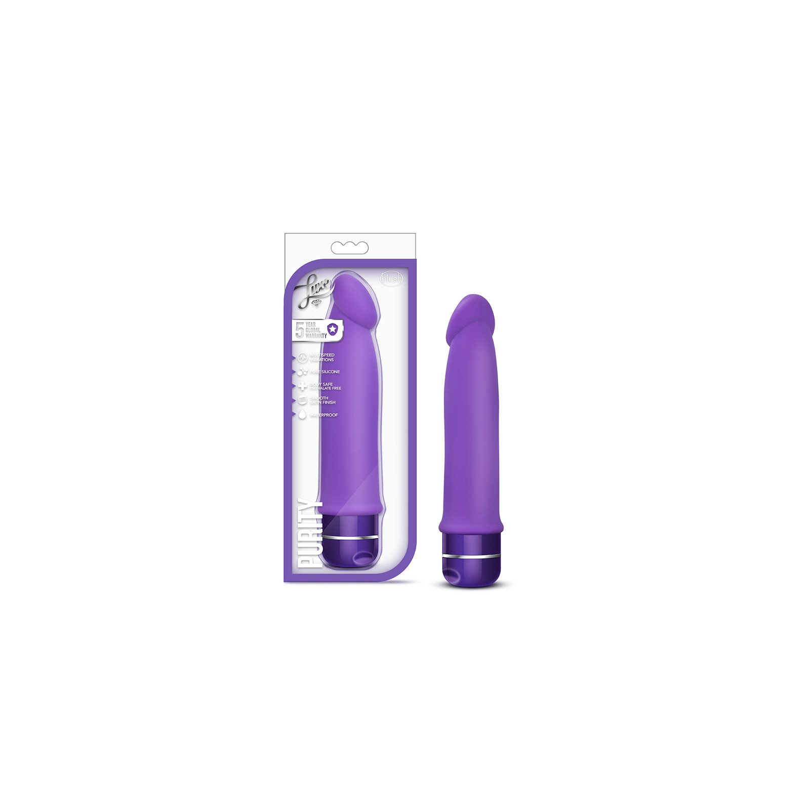 Vibrador de Silicona Luxe Purity