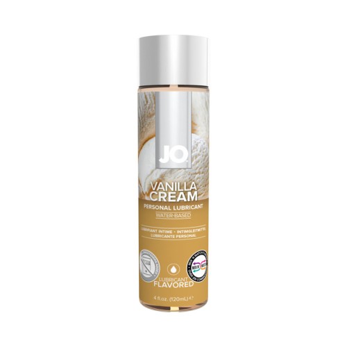 JO H2O Vanilla Cream Flavored Lubricant for Intimate Moments