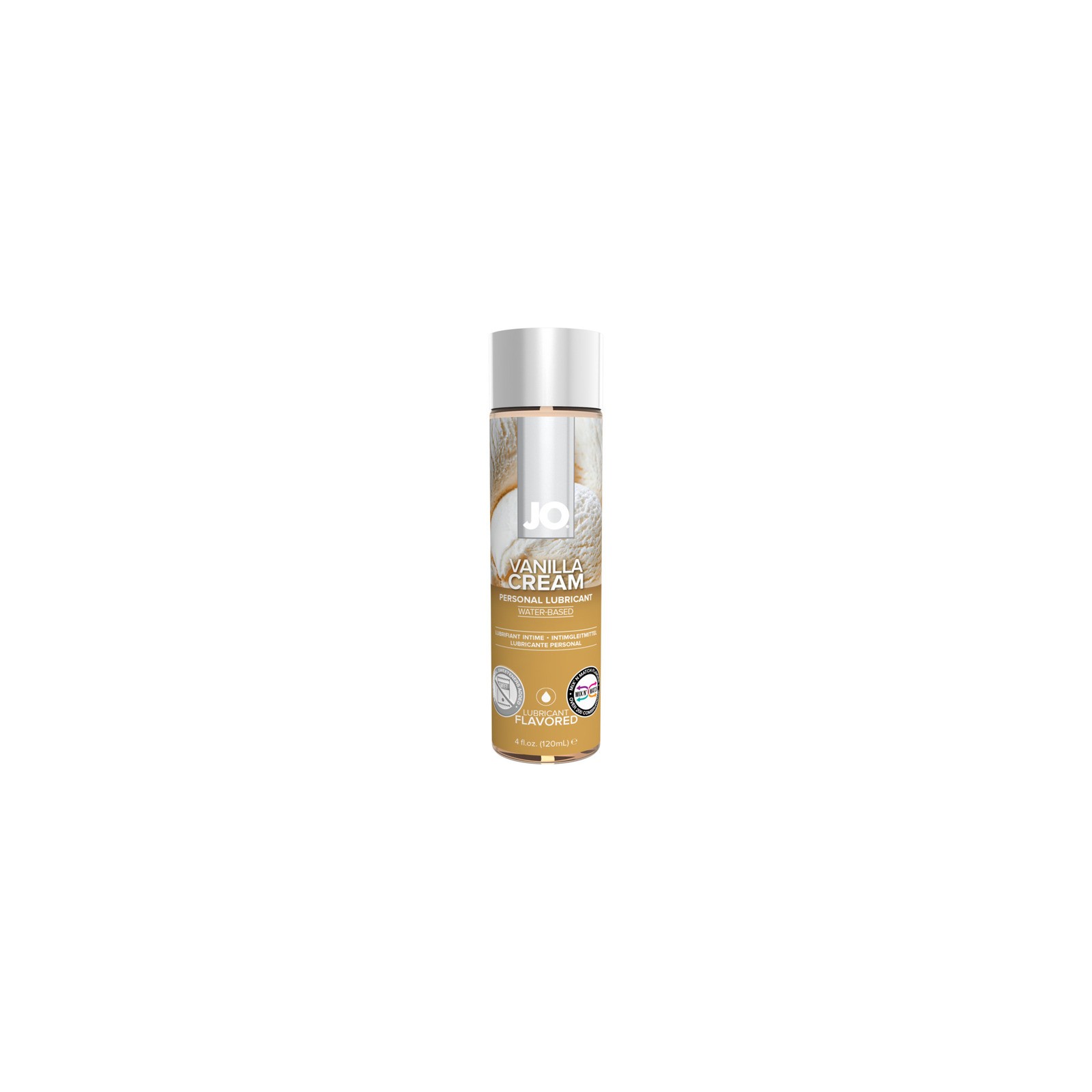 JO H2O Vanilla Cream Flavored Lubricant for Intimate Moments