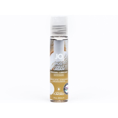 JO H2O Vanilla Cream Flavored Lubricant - Delicate Pleasure