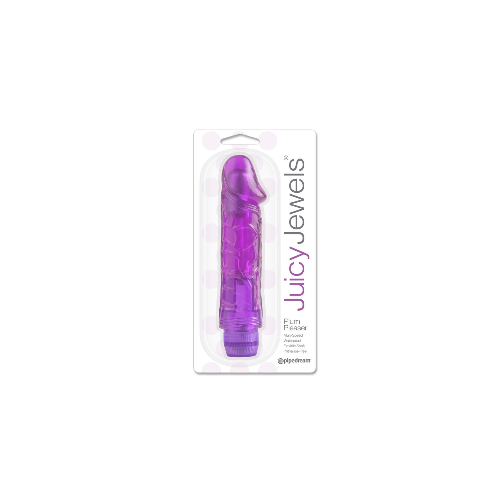 Pipedream Juicy Jewels Plum Pleaser Vibrator