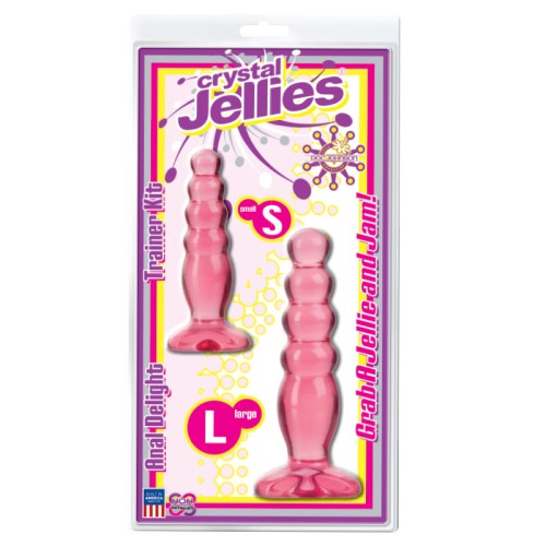 Crystal Jellies Anal Delight Trainer Kit - Ideal for Beginners