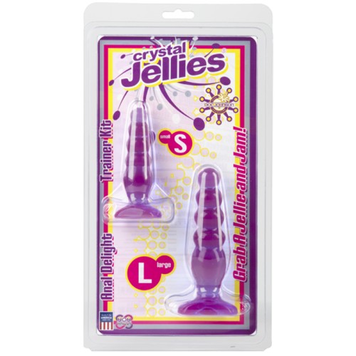 Crystal Jellies Anal Trainer Kit - Perfect for Beginners