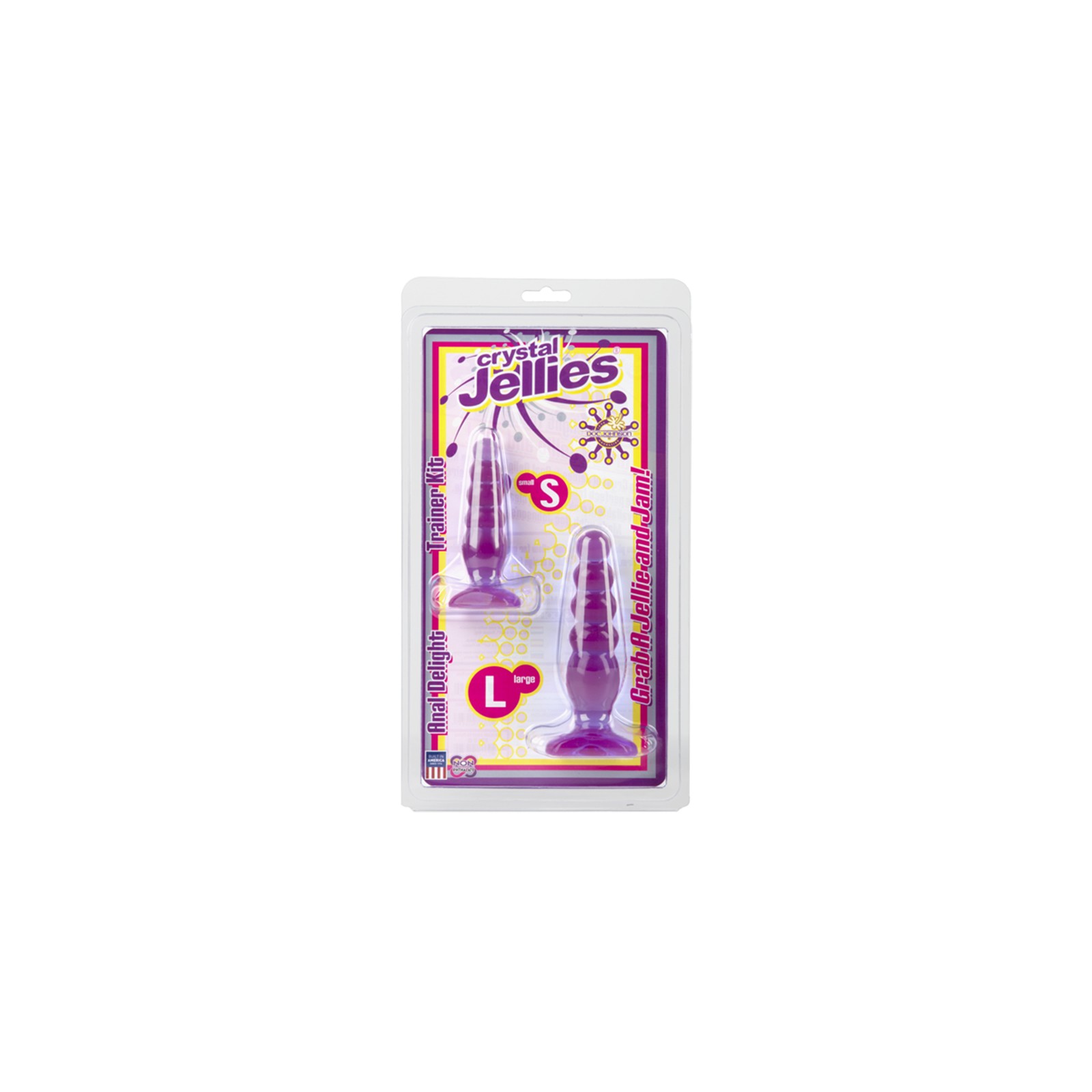 Kit de Entrenamiento Anal Crystal Jellies - Perfecto para Principiantes