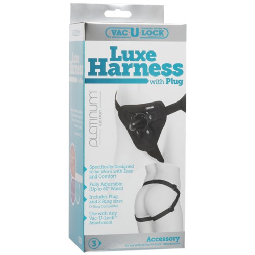 Vac-U-Lock Platinum Luxe Harness for Versatile Play