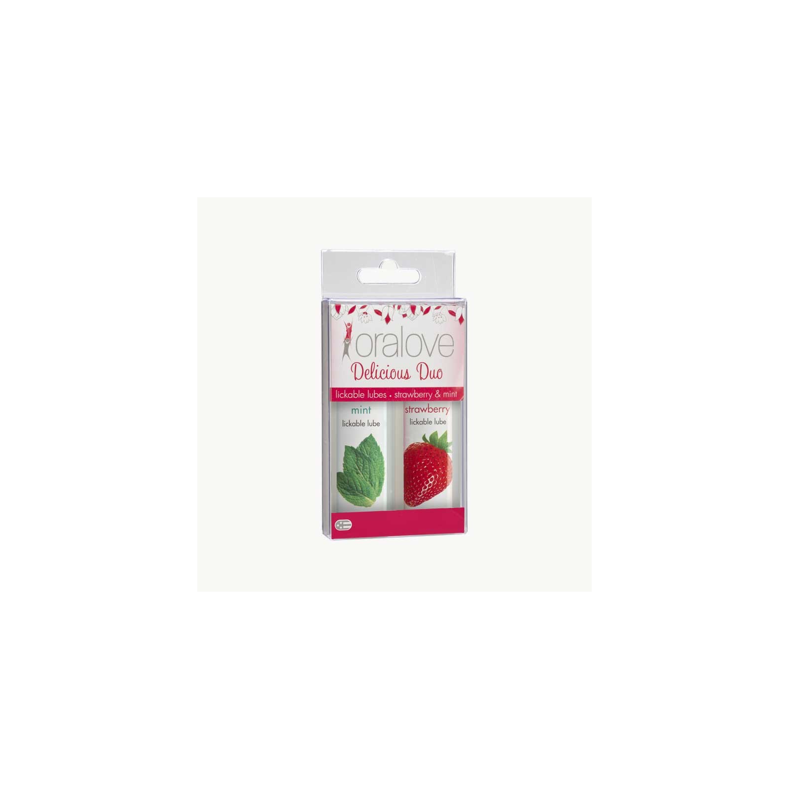 Oralove Delicious Duo Strawberry & Mint Lubricants