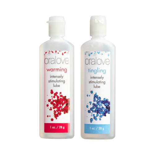 Oralove Delicious Duo Warming Tingling Lubricants