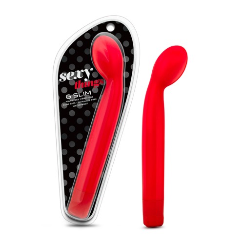 Sexy Things G Slim Multispeed G-Spot Vibrator Red