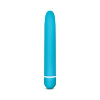 Rose Luxuriate Vibrador Clásico Slimline Azul