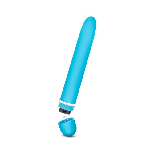 Rose Luxuriate Vibrador Clásico Slimline Azul