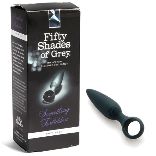 Fifty Shades Plug Anal Silicone Something Forbidden Negro