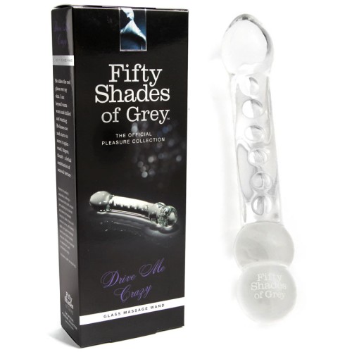 Varita de Vidrio Fifty Shades Drive Me Crazy - Placer Elegante