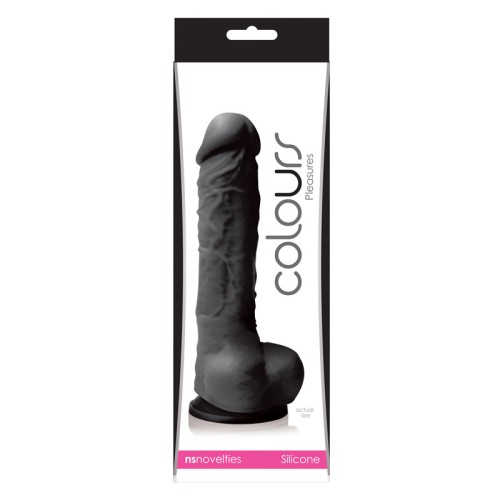 Dildo Colores Placeres de 5 Pulgadas Negro