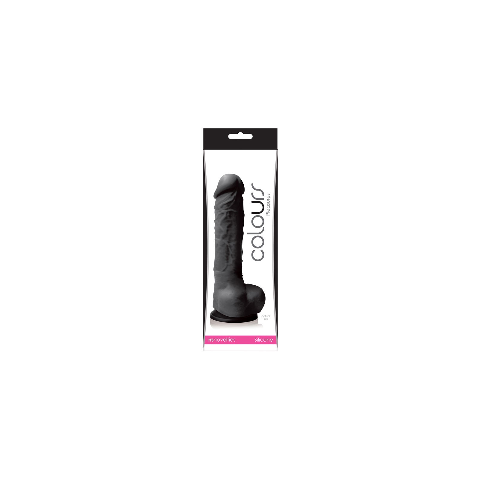 Colours Pleasures 5 in. Dildo Black