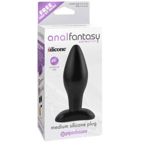 Pipedream Anal Fantasy Plug Silicona Mediano Negro