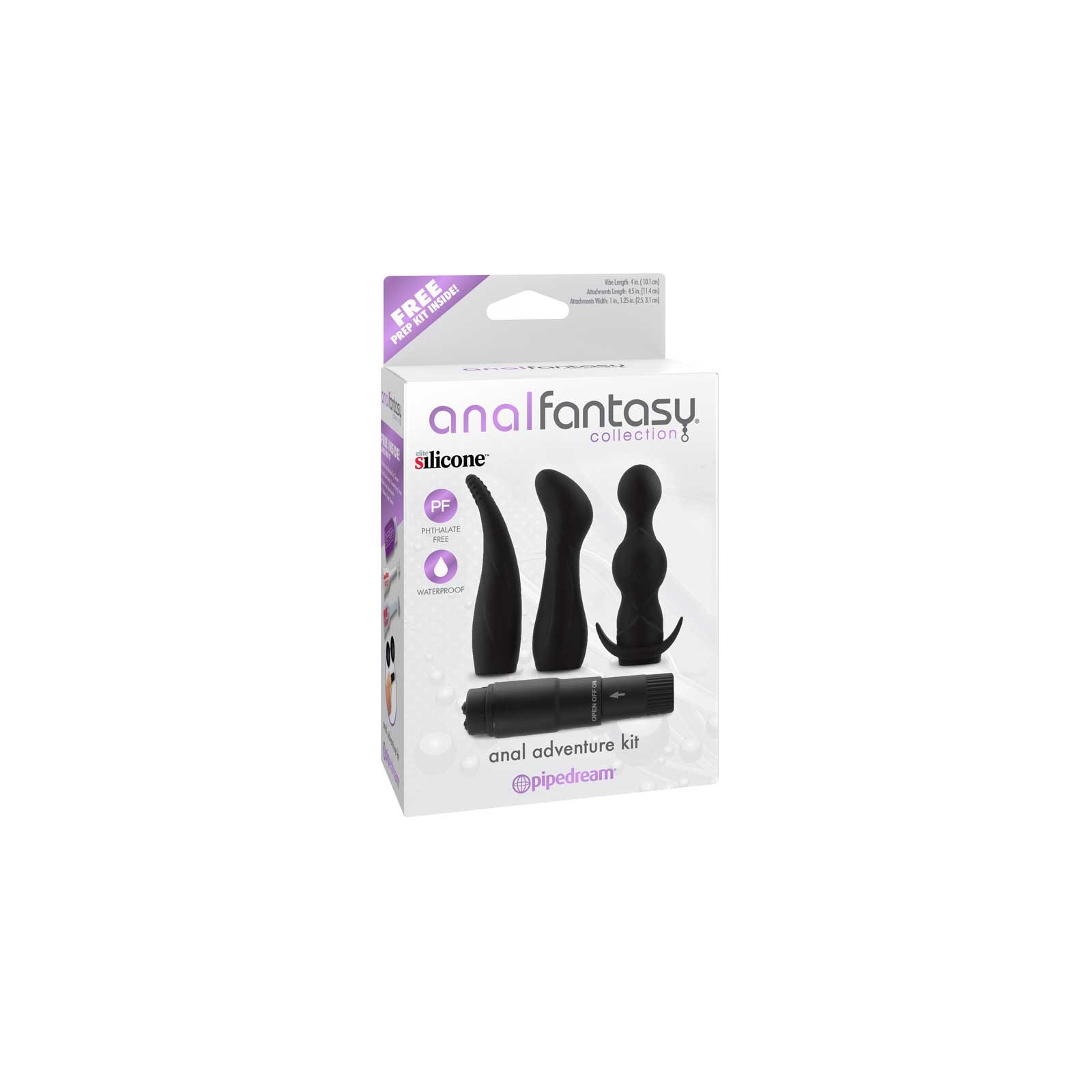 Pipedream Anal Fantasy 4-Piece Kit - Perfect for Beginners